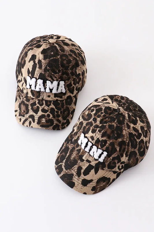 Leopard Mama & Mini baseball cap